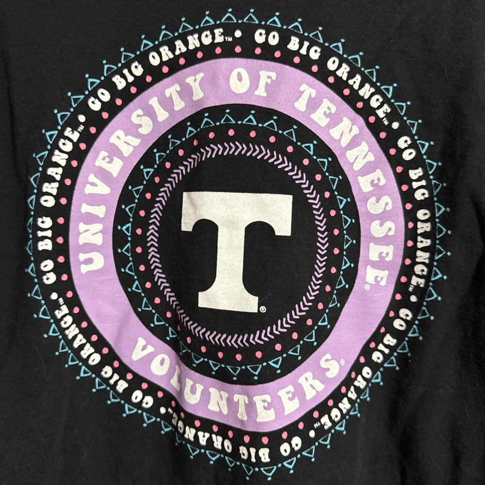 Champion Black Tennessee Vols T Shirt